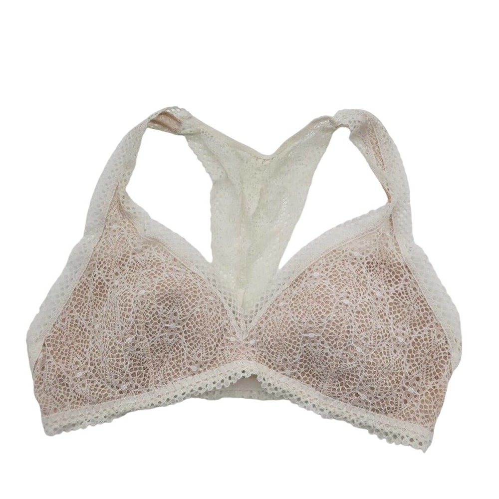 Victoria's Secret Cream Lace Bra